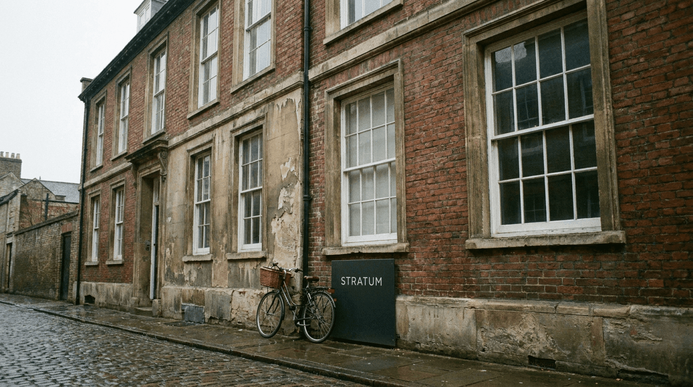 CRAFA laboratory exterior, Mill Lane, Cambridge